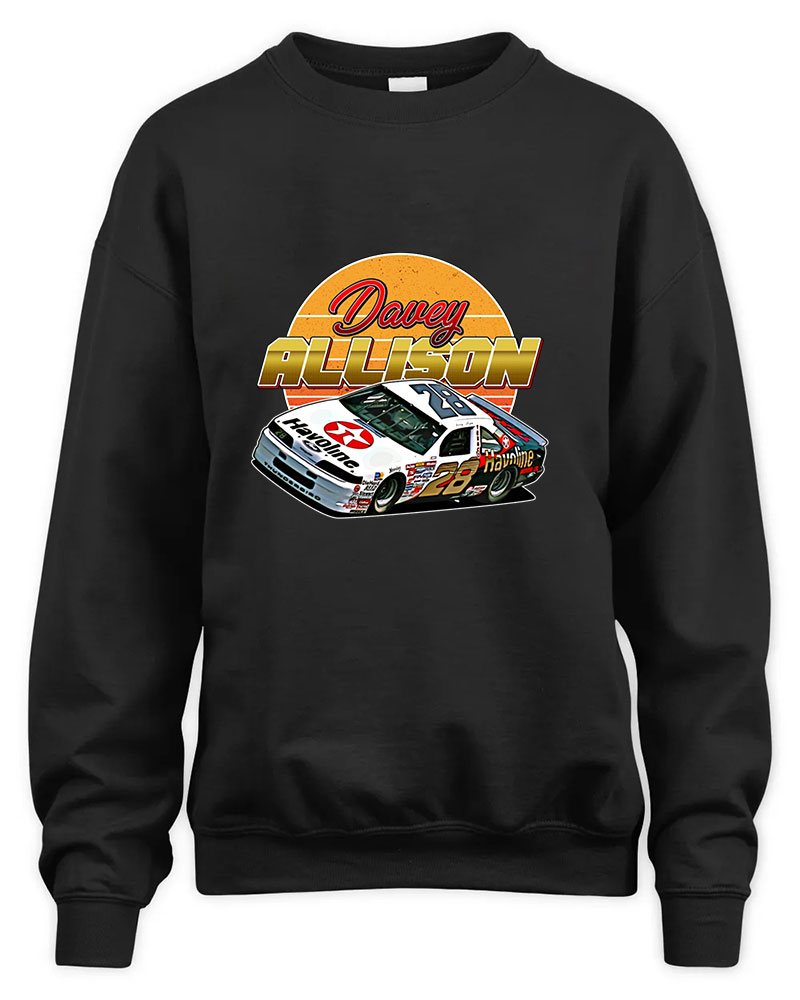 Davey Allison 28 80s Retro Graphic Tee Unisex Sweatshirt