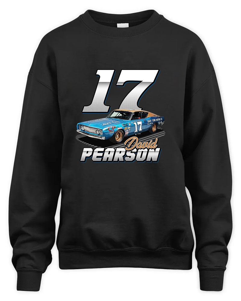 David Pearson 17 Legend 60s Retro Graphic Tee Unisex Sweatshirt