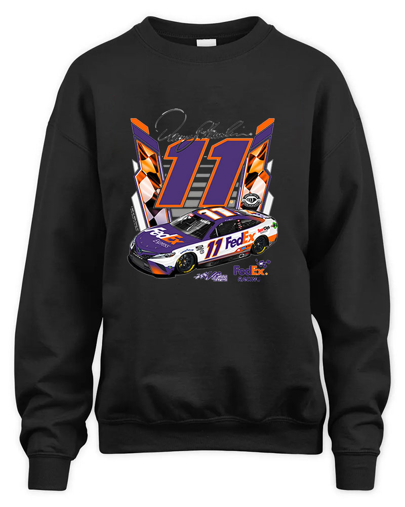 Denny Hamlin 11 FedEx Graphic Tee Unisex Sweatshirt