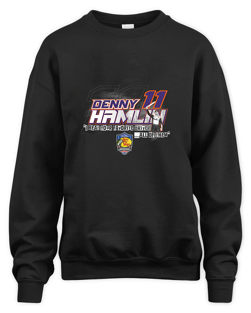 Denny Hamlin Night Race Graphic Tee Unisex Sweatshirt