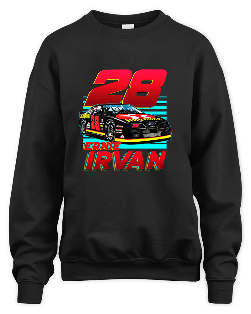 Ernie Irvan 28 90s Retro Graphic Tee Unisex Sweatshirt