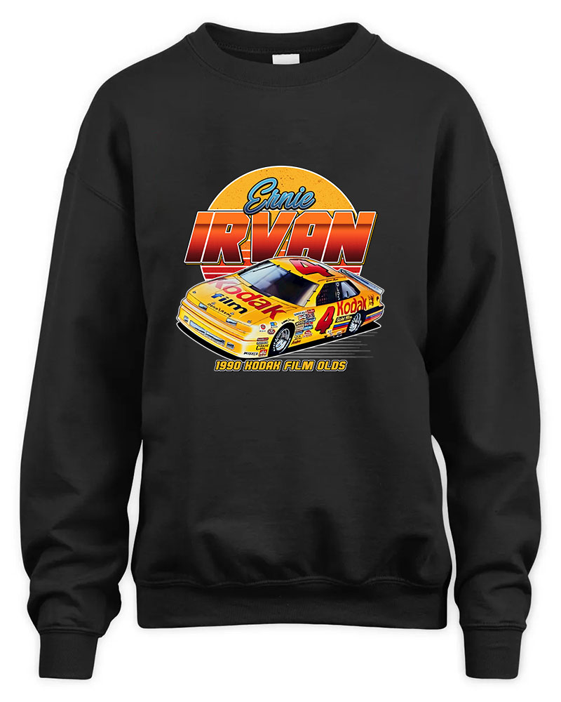 Ernie Irvan 4 80s 90s Retro Graphic Tee Unisex Sweatshirt