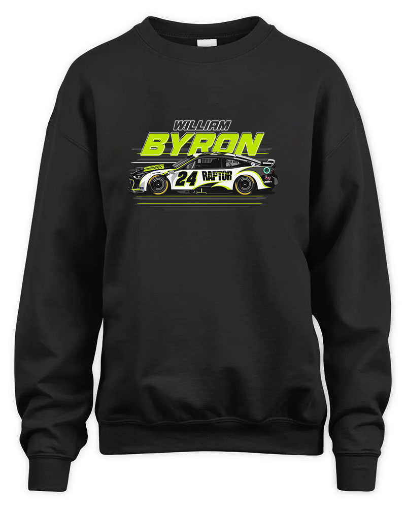 William Byron 24 Camaro Graphic Tee Unisex Sweatshirt