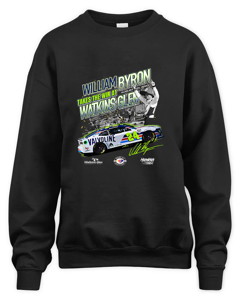 William Byron Glen Race Winner Graphic Tee Unisex Sweatshirt