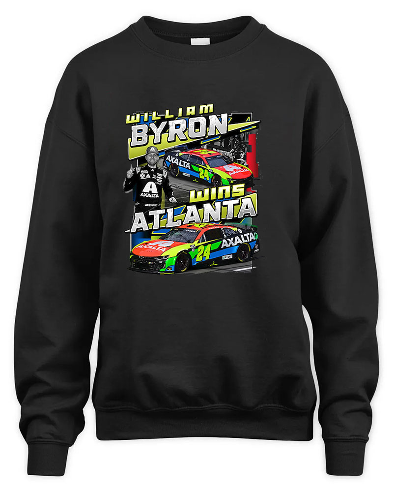 William Byron Quaker State 400 Race Winner Graphic Tee Unisex Sweatshirt