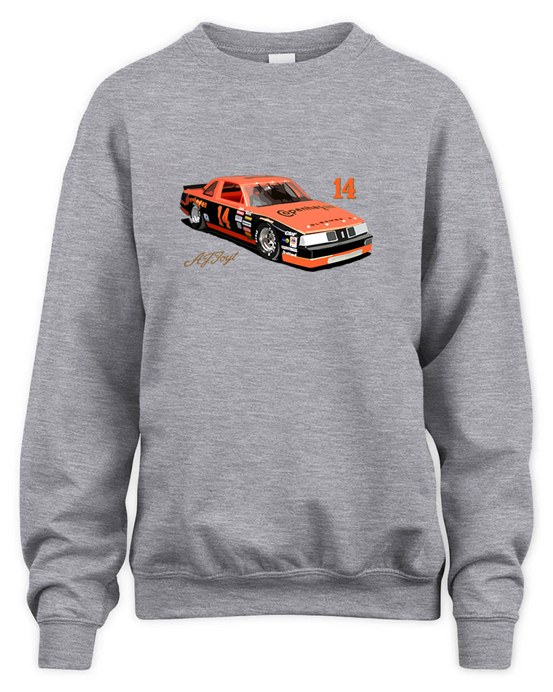 AJ Foyt 14 Graphic Tee Unisex Sweatshirt-Sport Grey