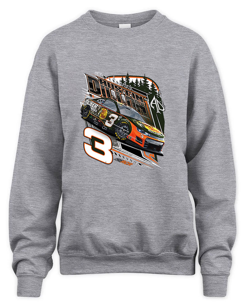 Austin Dillon 3 Bass Graphic Tee Unisex Sweatshirt-Sport Grey