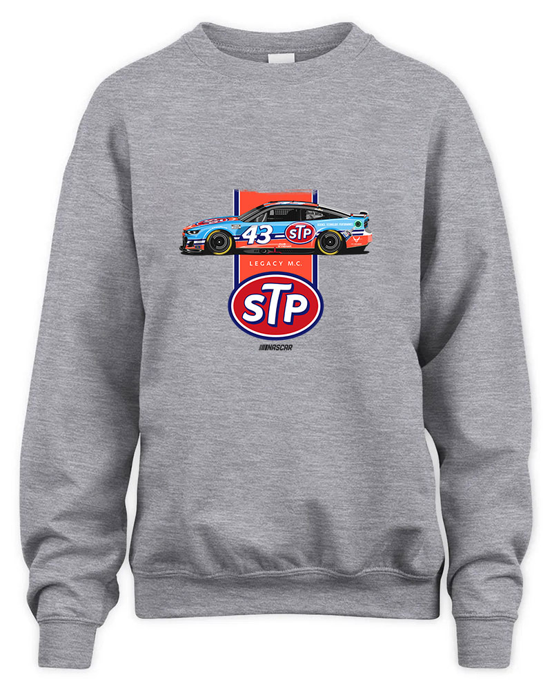 Erik Jones STP North Wilkesboro Graphic Tee Unisex Sweatshirt-Sport Grey