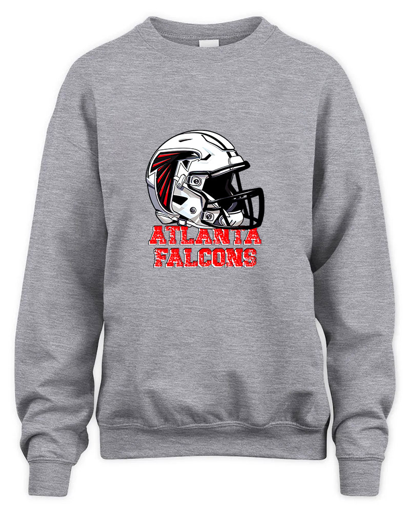 Vintage Falcons Graphic Tee Unisex Sweatshirt-Sport Grey