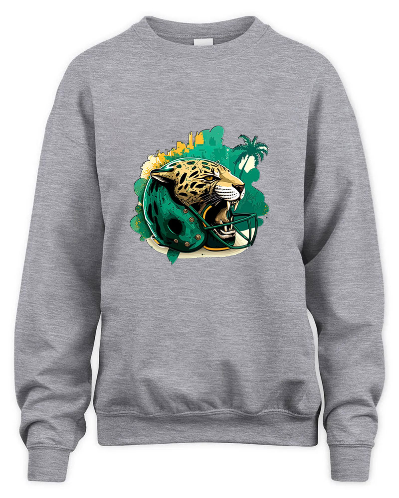 Vintage Jags Graphic Tee Unisex Sweatshirt-Sport Grey