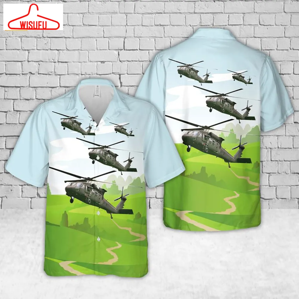 Swedish Air Force Uh-60m Hawaiian Shirt, New Fashion Gifts