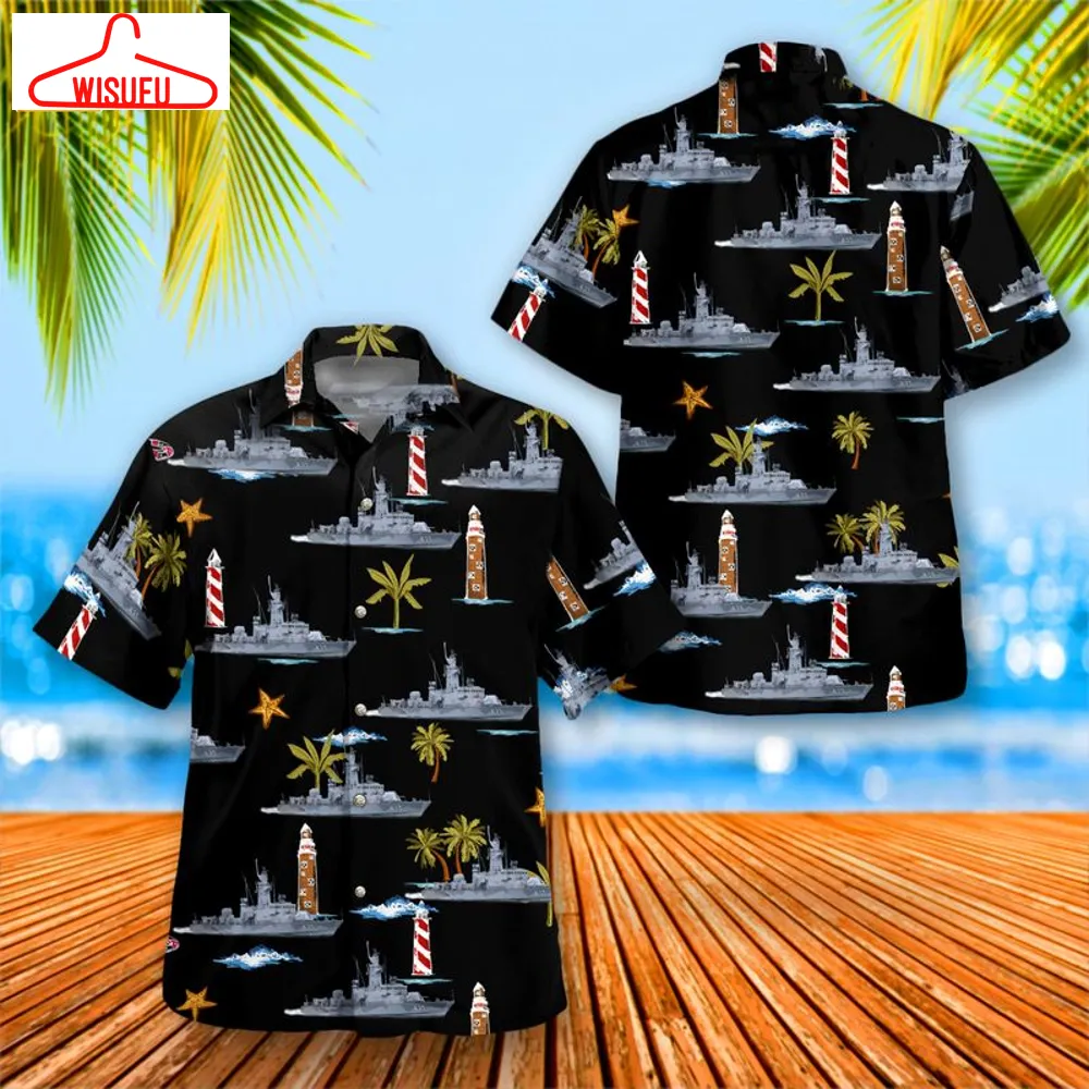 Swedish Navy Hswms Kalmar (k23) Hawaiian Shirt, New Fashion Gifts