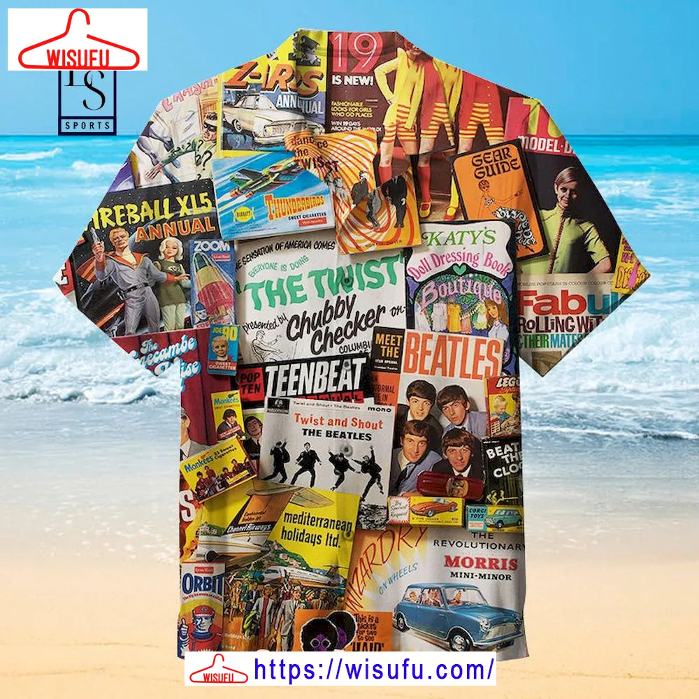 Swinging Sixties Hawaiian Shirt, New Fashion Gifts