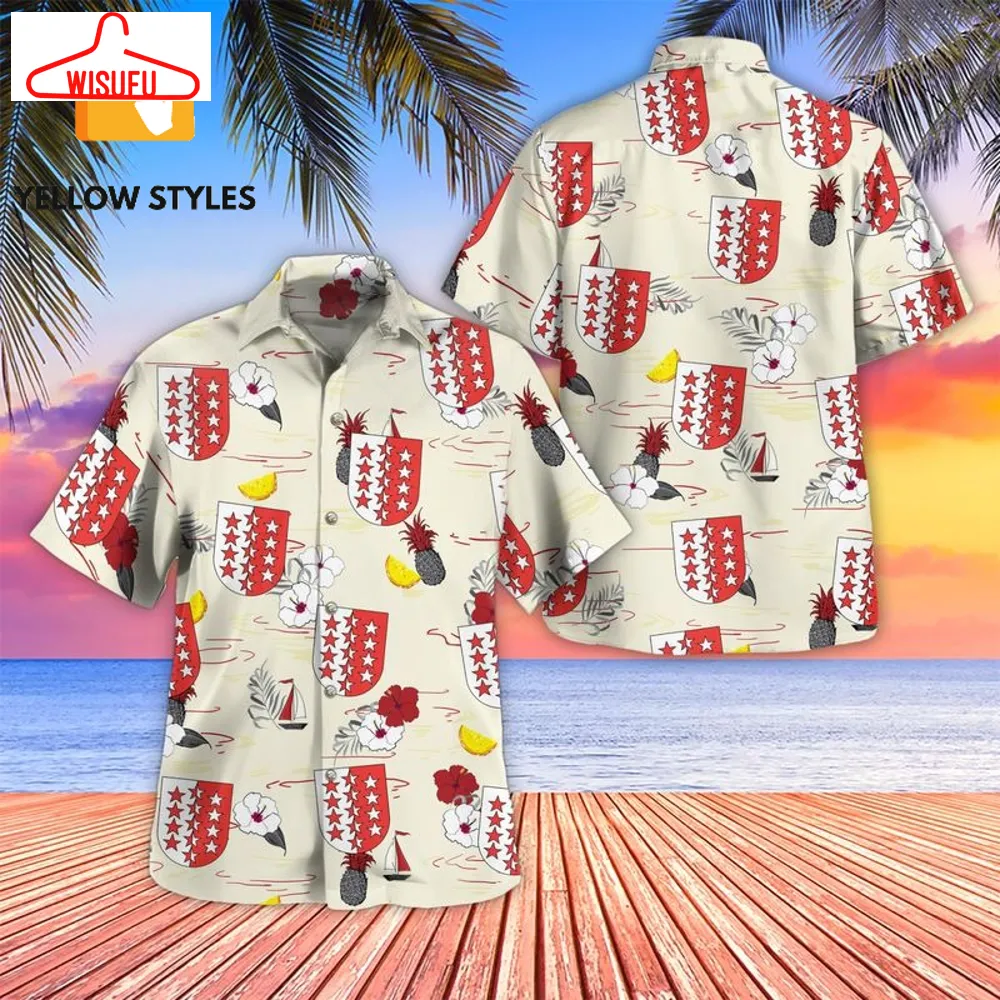 Switzerland Valais Hawaiian Shirt, New Fashion Gifts