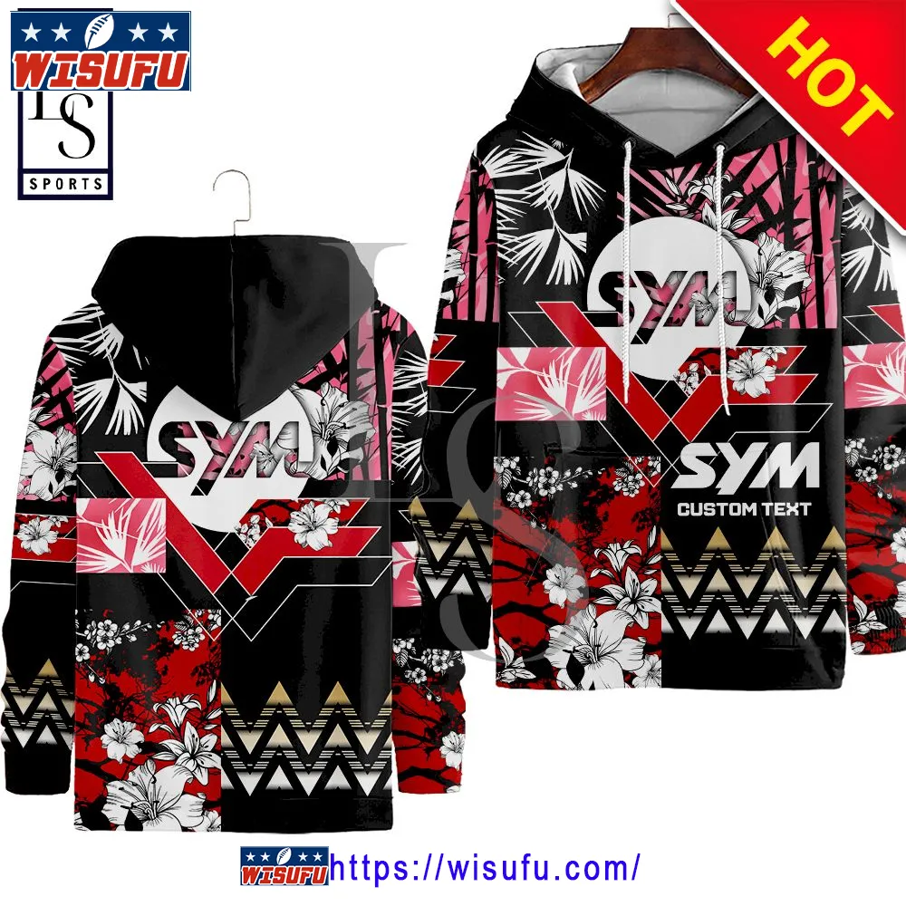 Sym Motors Nature Custom Name Hoodie