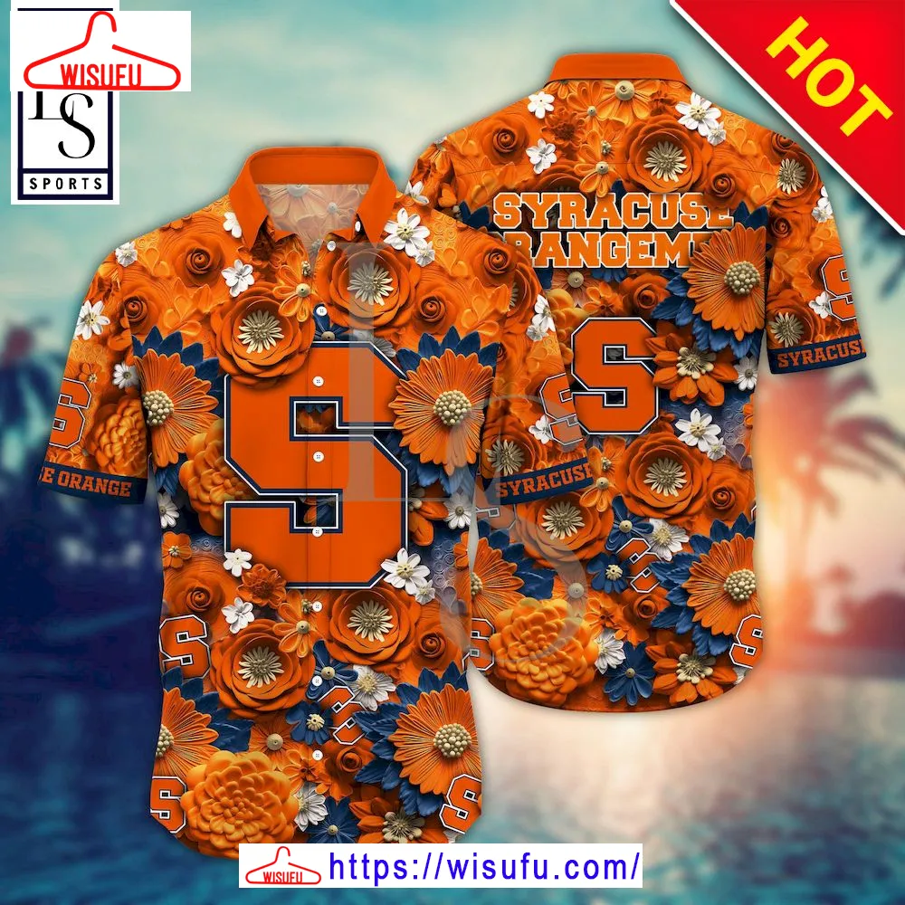 Syracuse Orange N-caa Trending Summer Hawaiian Shirt, New Fashion Gifts