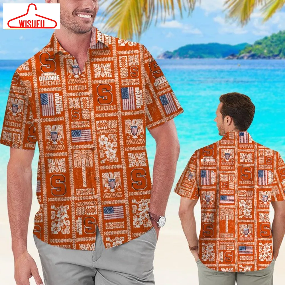 Syracuse Orange Summer Commemorative Hawaiian Shirt, New Fashion Gifts