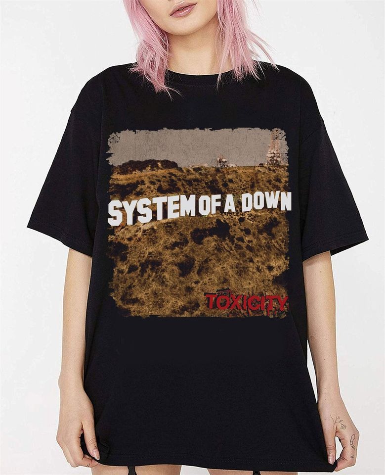 System of a Down Toxicity Heavy Metal Rock T-Shirt