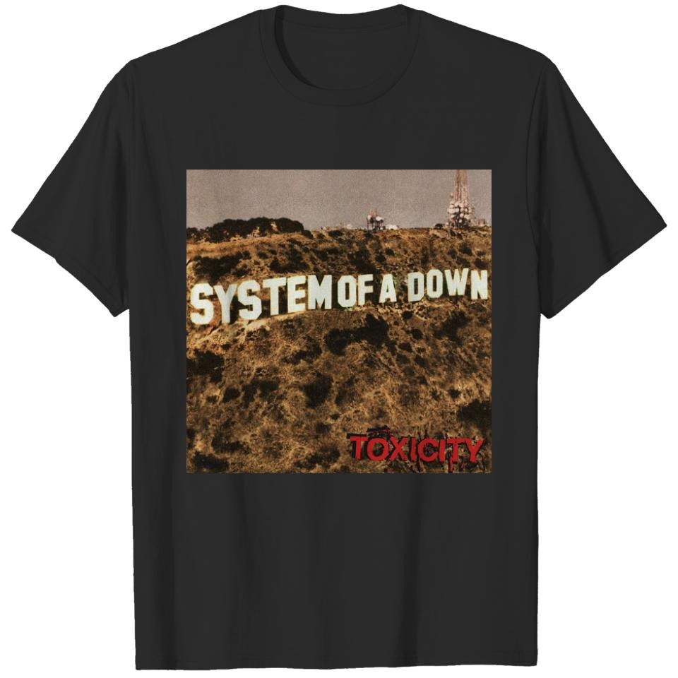 System of a Down Toxicity Heavy Metal Rock Tee T-Shirt