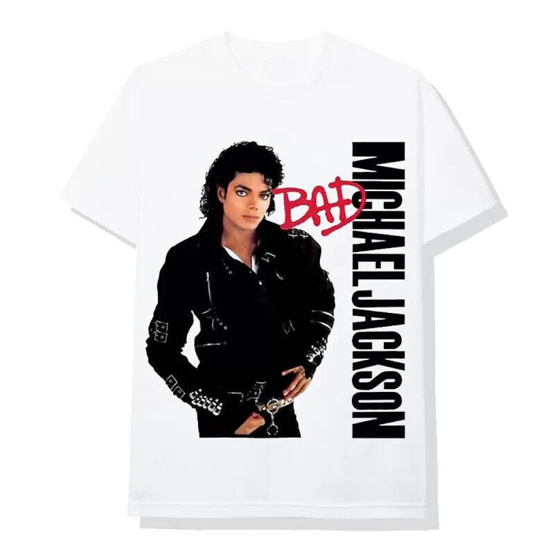 T-SHIRT RETRO 90S MICHAEL JACKSON BAD