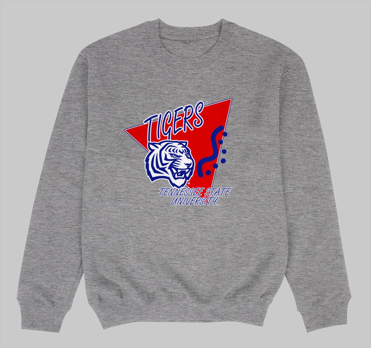 TENNESSEE STATE BEEPER CREWNECK SWEATSHIRT GREY COLOR