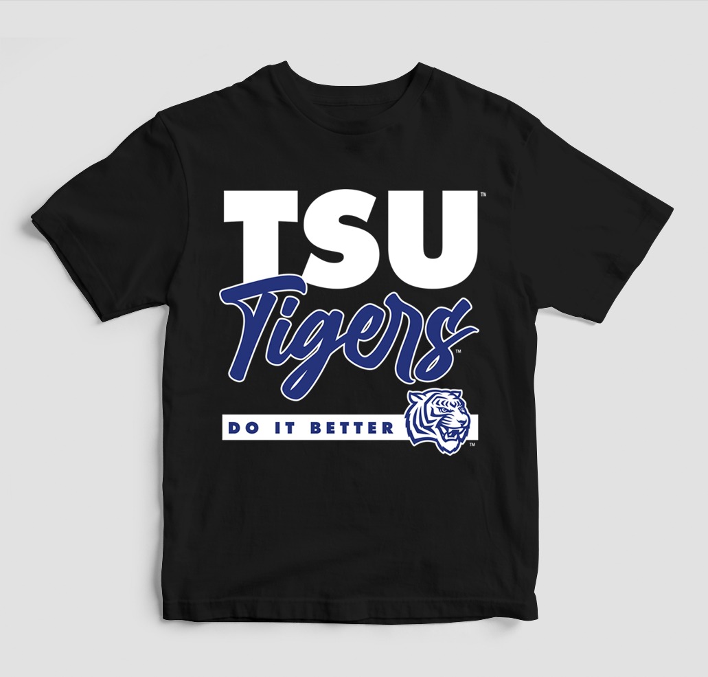 TENNESSEE STATE DOES IT BETTER T-SHIRT BLACK COLOR