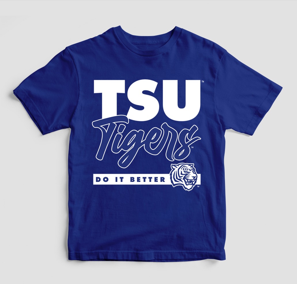 TENNESSEE STATE DOES IT BETTER T-SHIRT BLUE COLOR