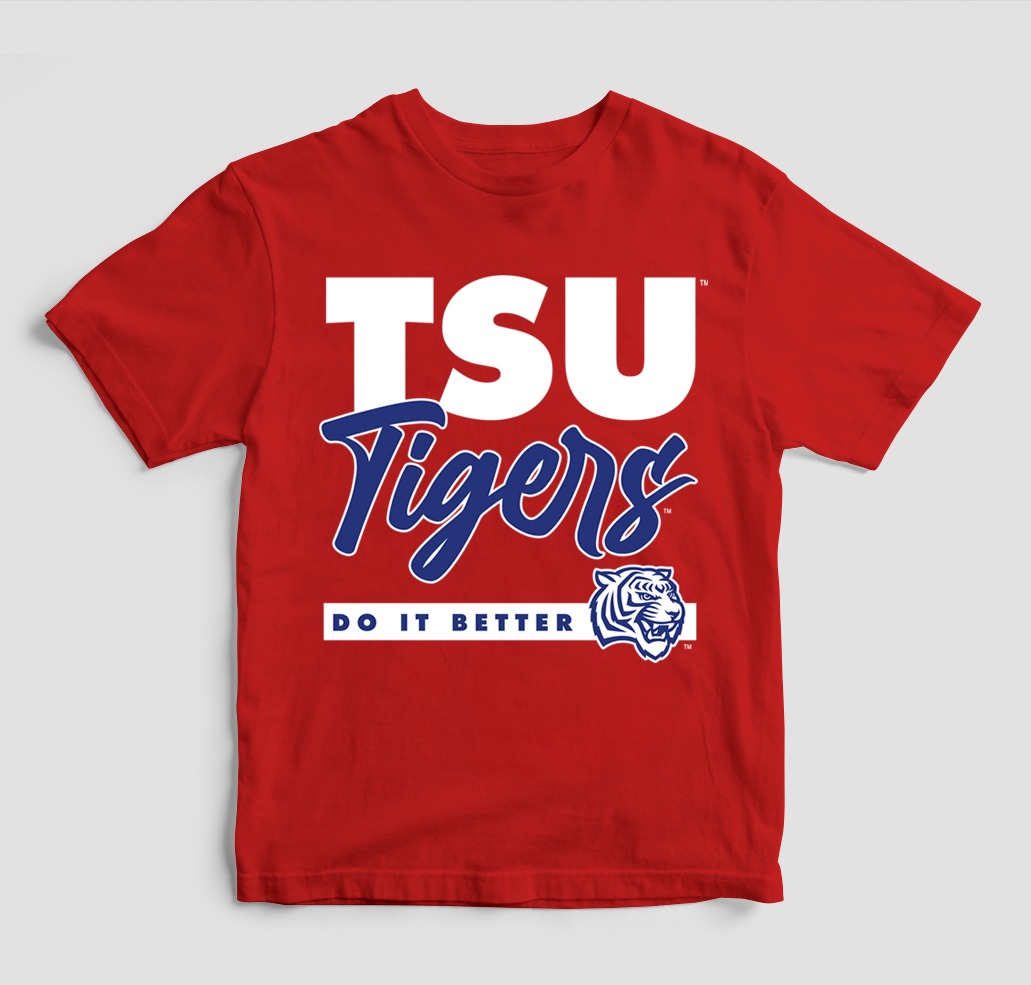 TENNESSEE STATE DOES IT BETTER T-SHIRT RED COLOR