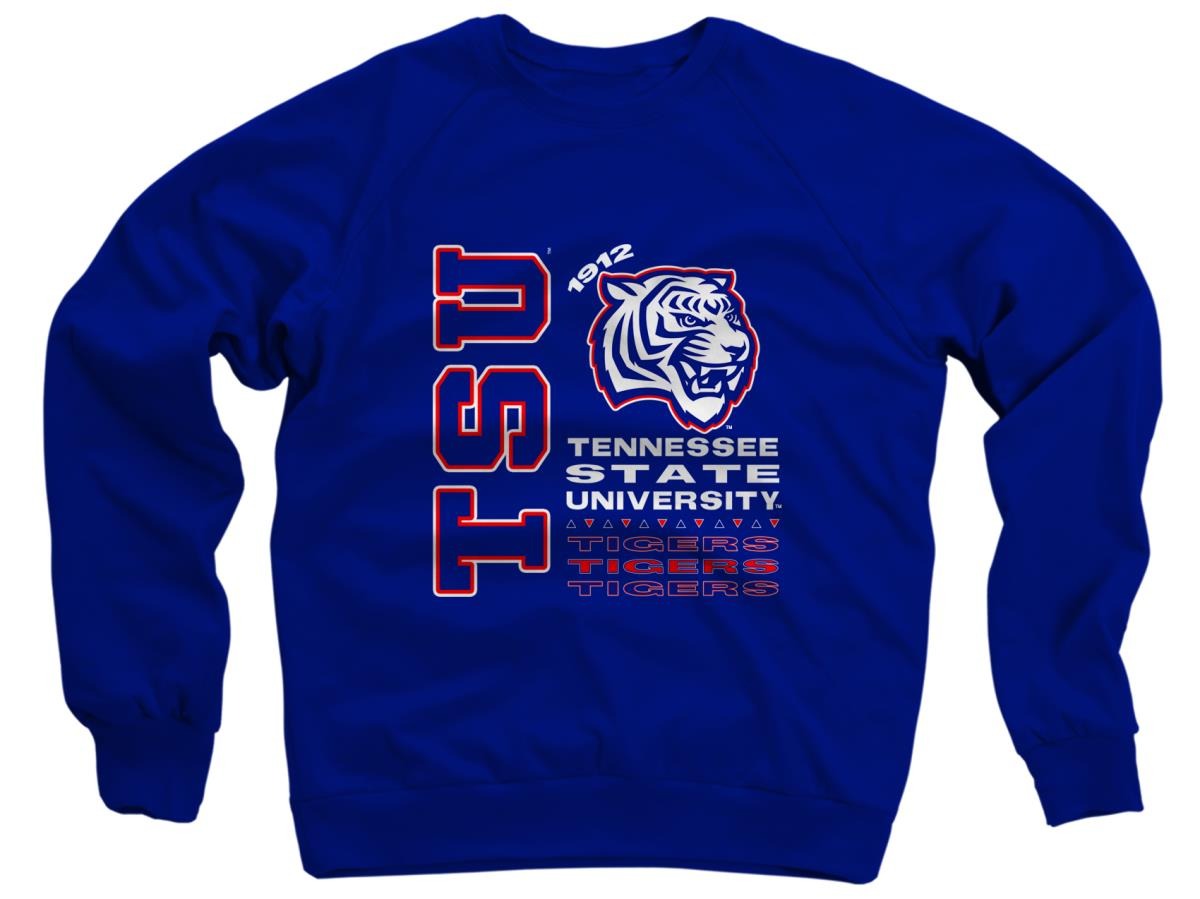 TENNESSEE STATE UNIVERSITY TOUR CREWNECK BLUE COLOR