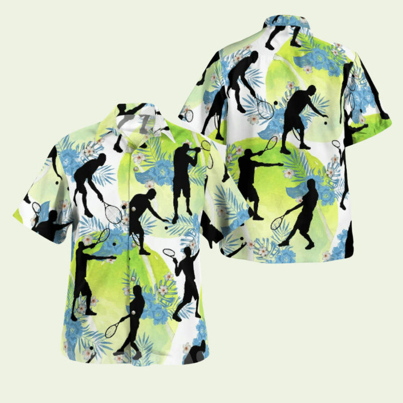 TENNIS PLAYER HAWAIIAN SHIRT