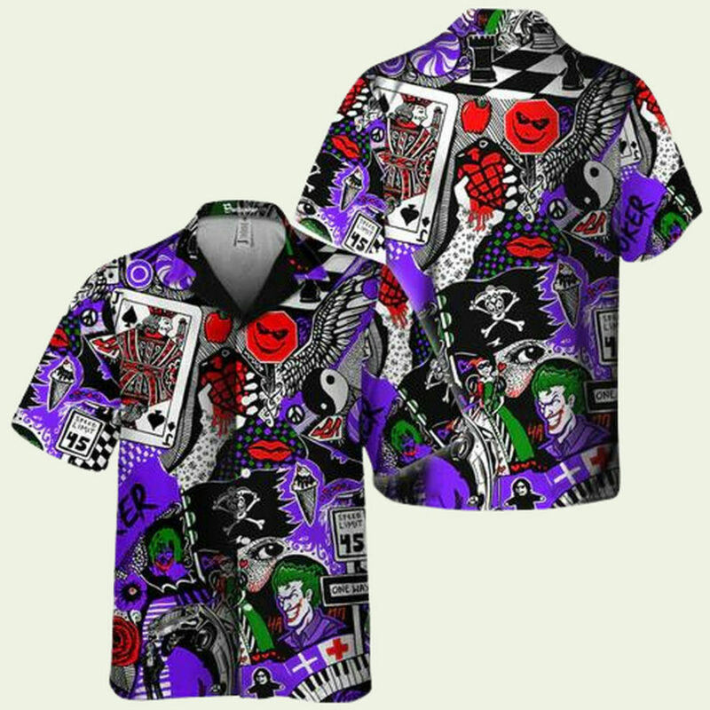 THE JOKER POKER HAWAIIAN SHIRT