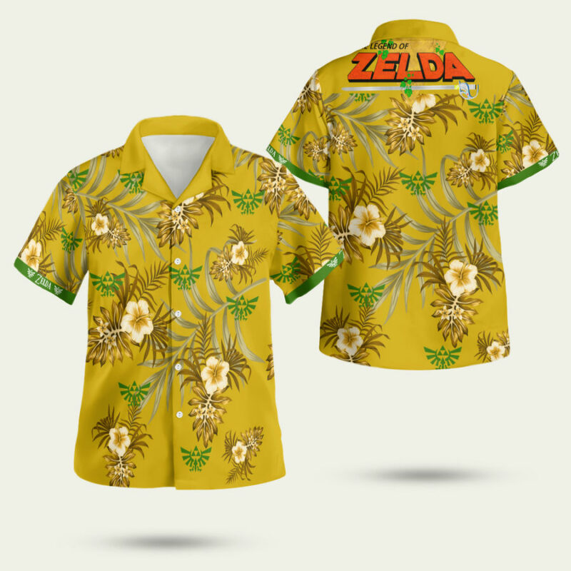 THE LEGEND OF ZELDA WOMEN TROPICAL HAWAIIAN SHIRT