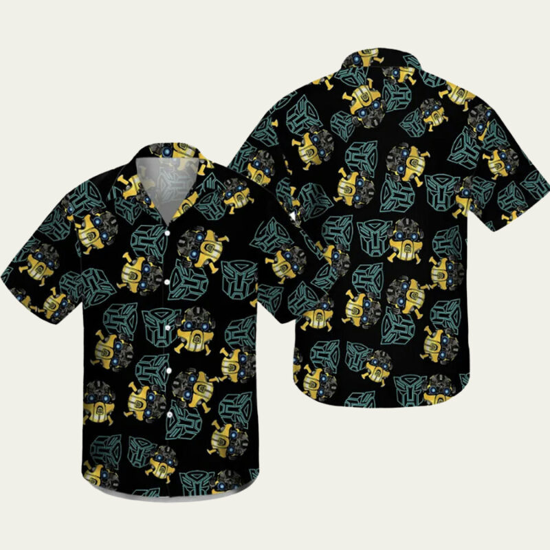 TRANSFORMERS BUMBLEBEE HAWAIIAN SHIRT