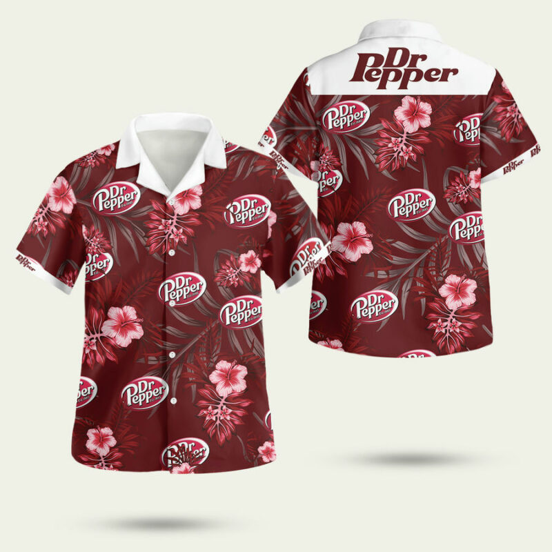 TROPICAL DR PEPPER HAWAIIAN SHIRT