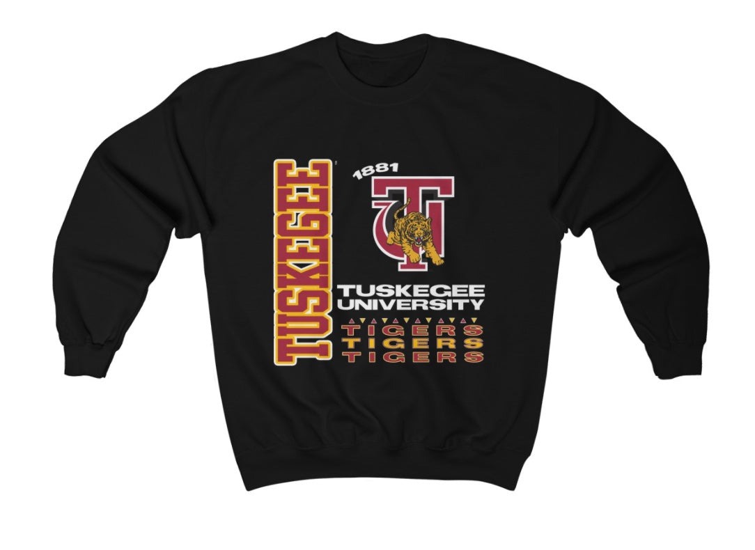 TUSKEGEE TOUR CREWNECK BLACK COLOR