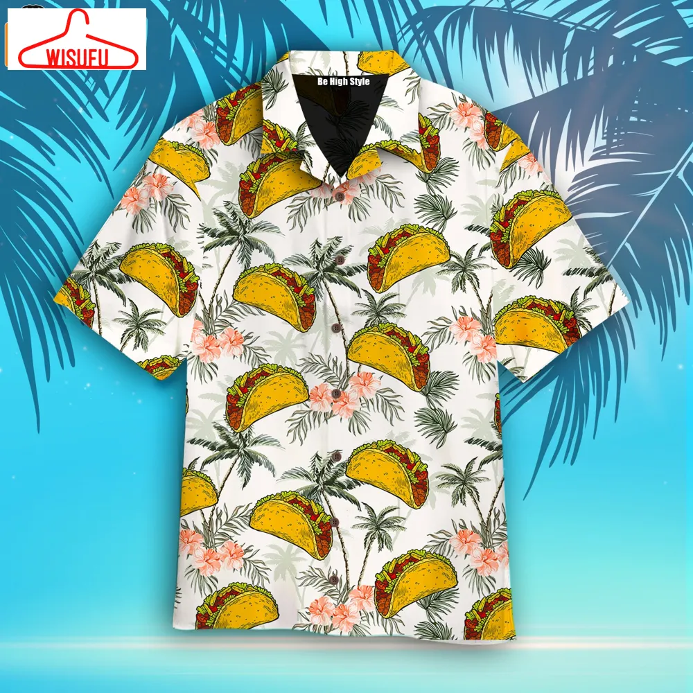 Taco Tropical Vintage Hawaiian Shirt, New Fashion Gifts