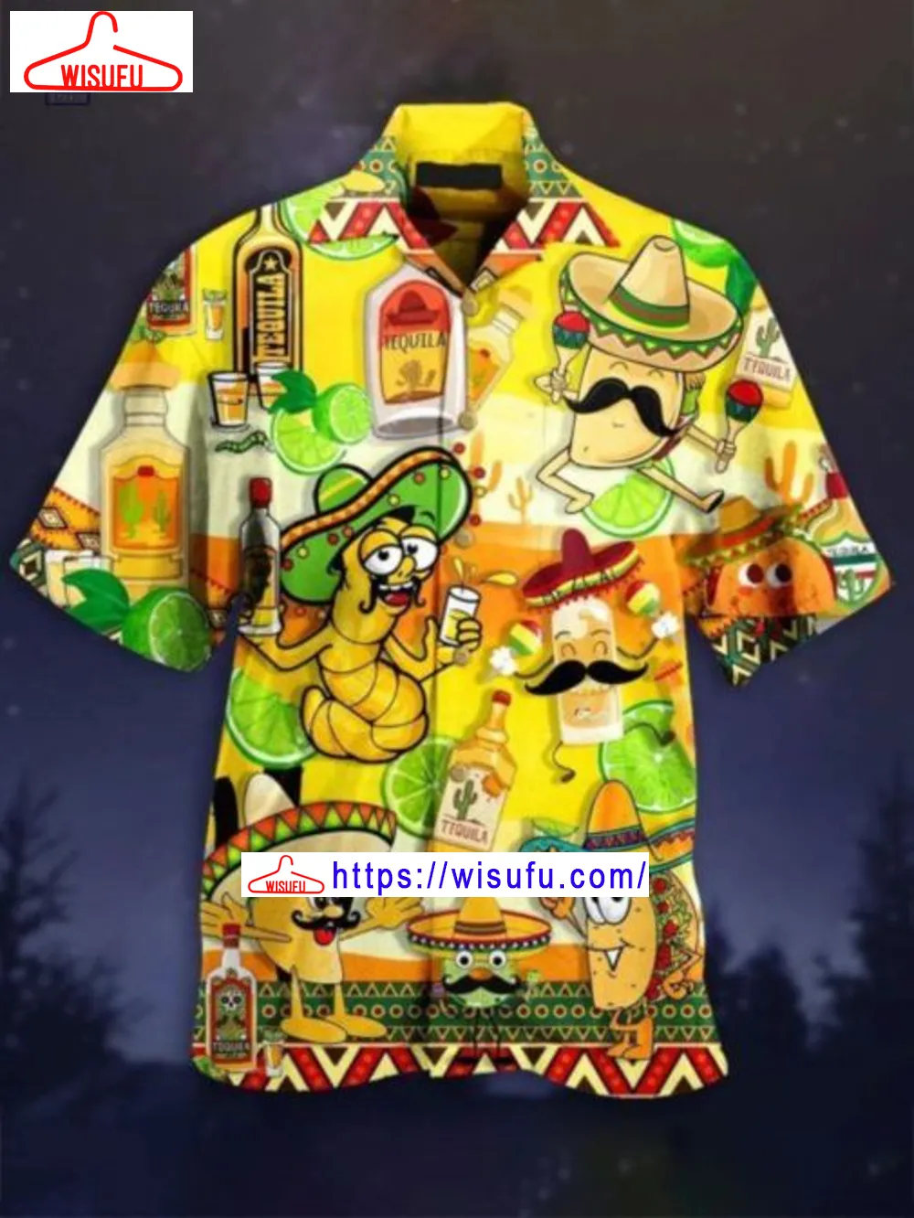 Tacos Tequila Hawaiian Shirt, New Fashion Gifts