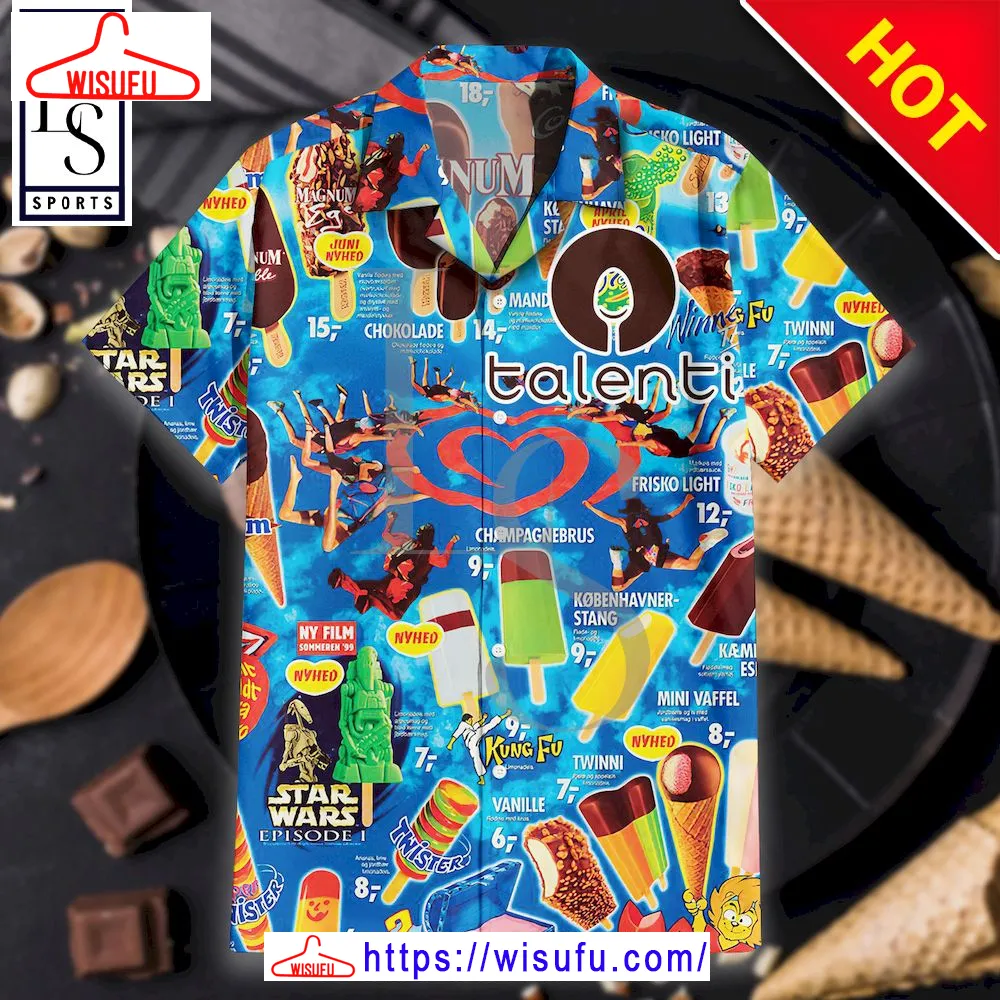 Talenti Gelato Ice Cream Hawaiian Shirt, New Fashion Gifts