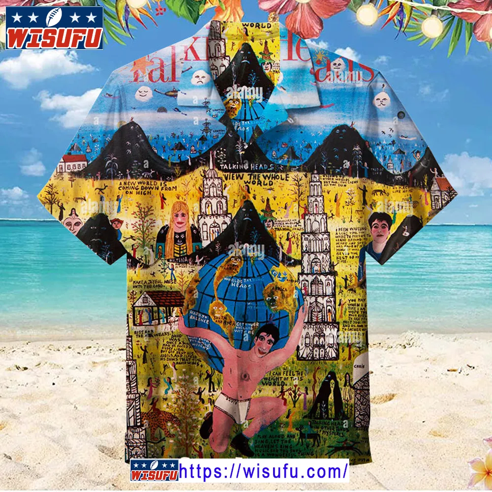 Talking Heads -unis-ex Hawaiian Shirt Wisufu23796