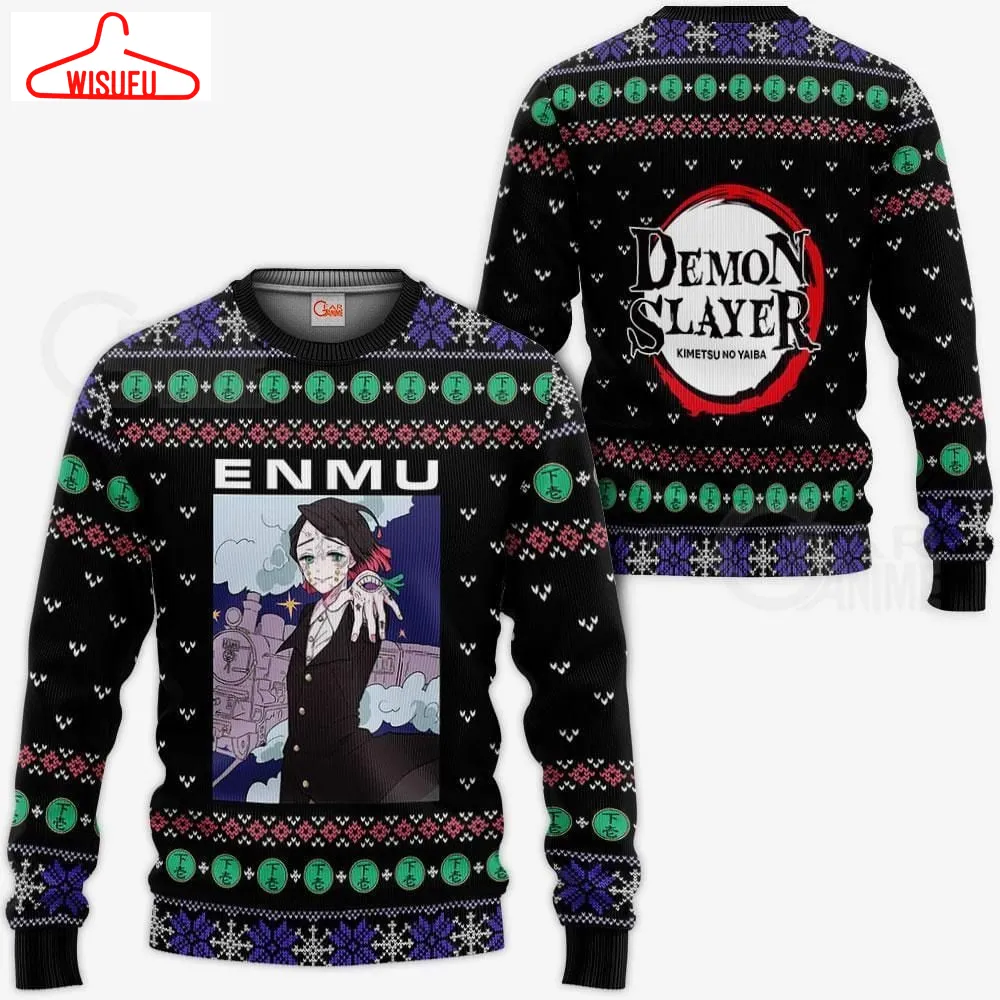 Tamio Enmu Ugly Christmas Sweater Gift, Anime Ugly Christmas Sweater Gift For Family