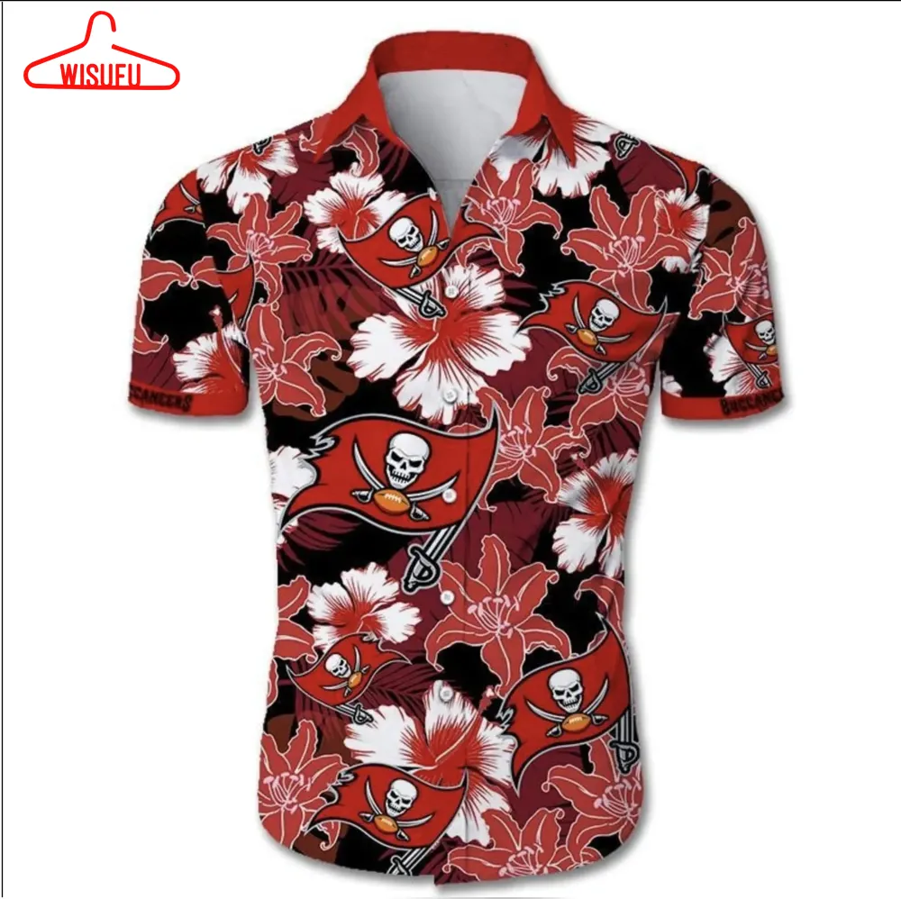 Tampa Bay Buccaneers Nfl Tropical Hawaiian Shirt, New Fashion Gifts