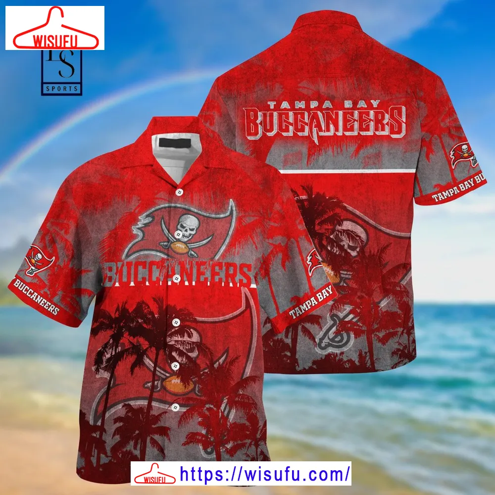 Tampa Bay Buccaneers Palm Hawaiian Shirt, New Fashion Gifts