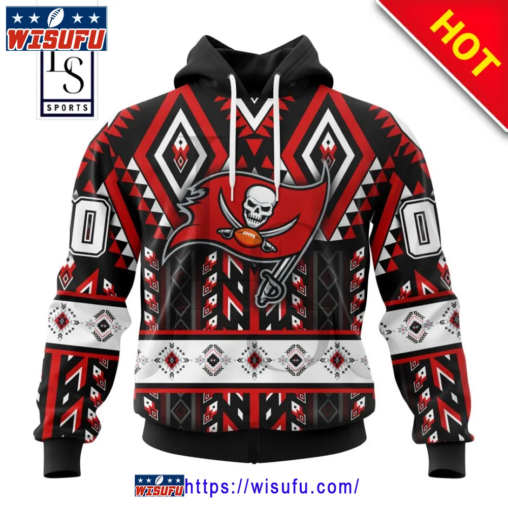 Tampa Bay Buccaneers Specialized Pattern Native Personalized Hoodie