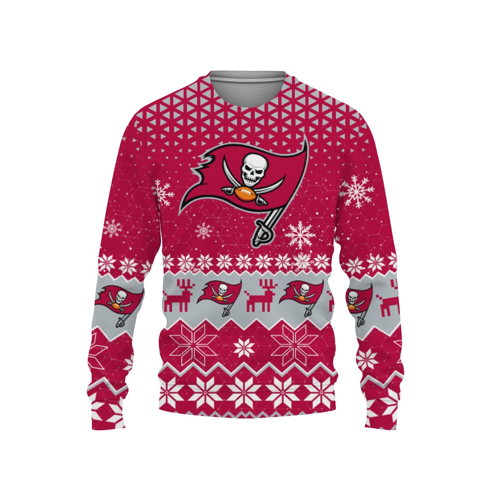 Tampa Bay Buccaneers Sports Football American Ugly Christmas Sweater New Trends For Fans Club Gifts Unisex, Hoodie, Sweatshirt-3D Sweatshirt