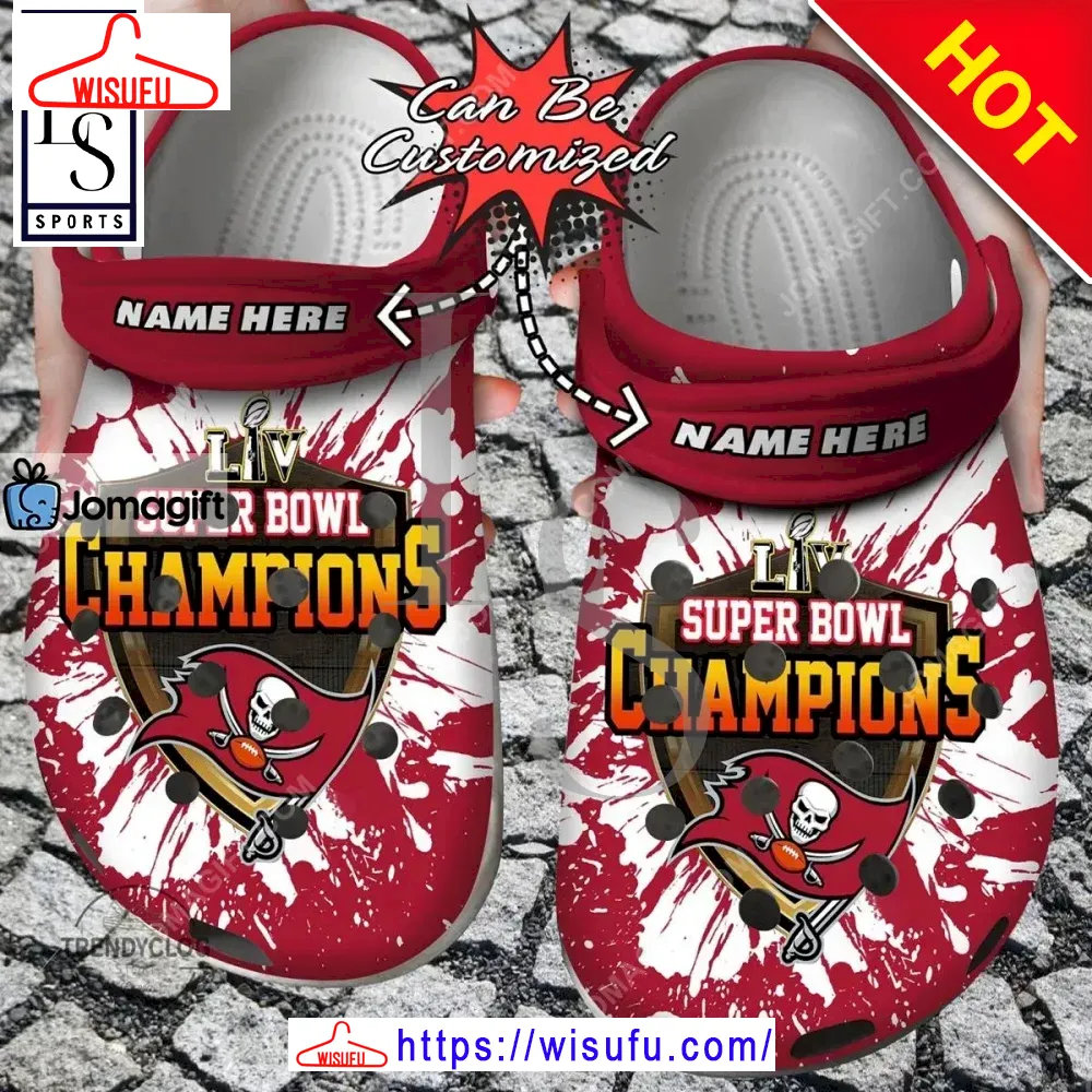 Tampa Bay Buccaneers Super Bowl Clogs Clog Shoes