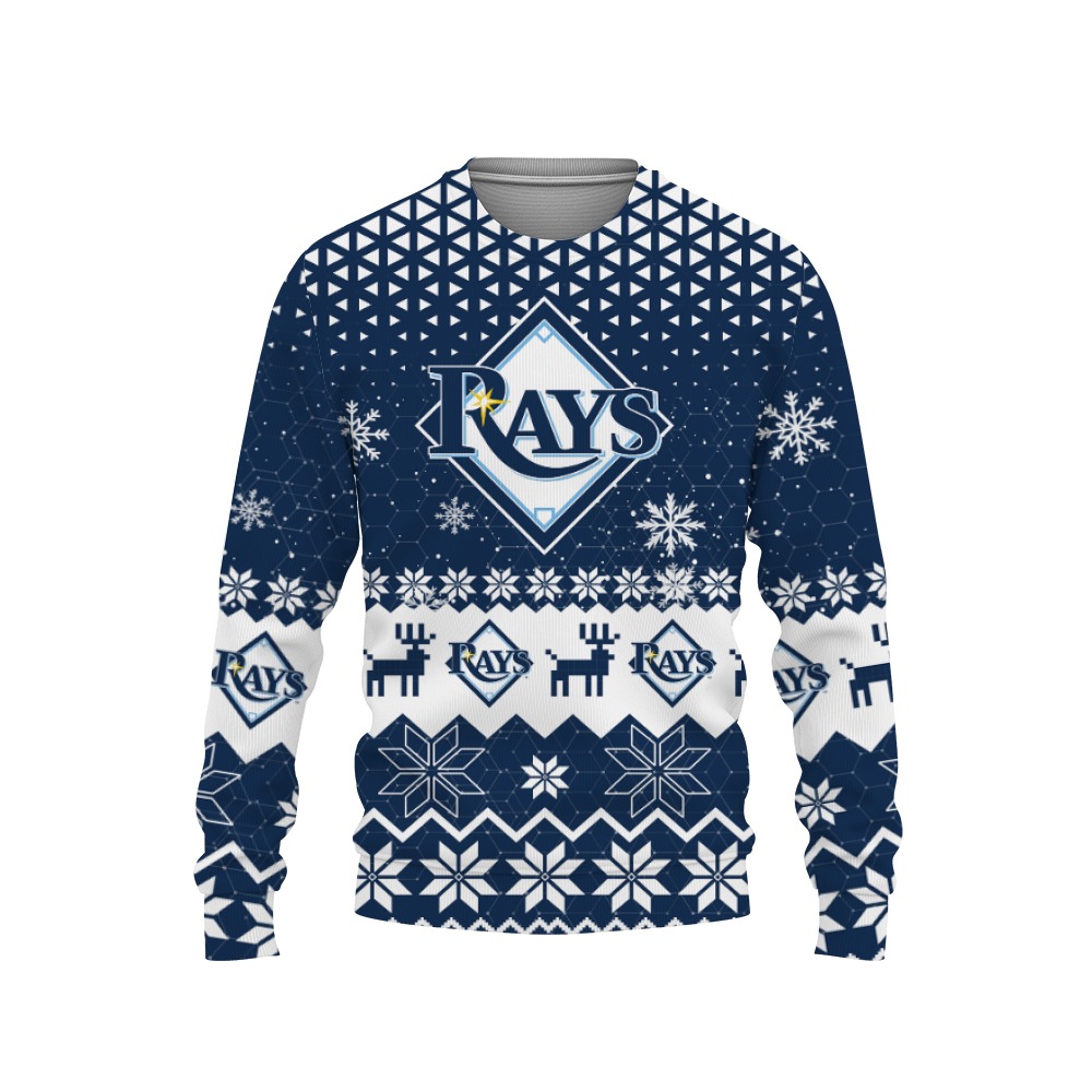 Tampa Bay Rays Sports Football American Ugly Christmas Sweater New Trends For Fans Club Gifts Unisex, Hoodie, Sweatshirt-3D Sweatshirt