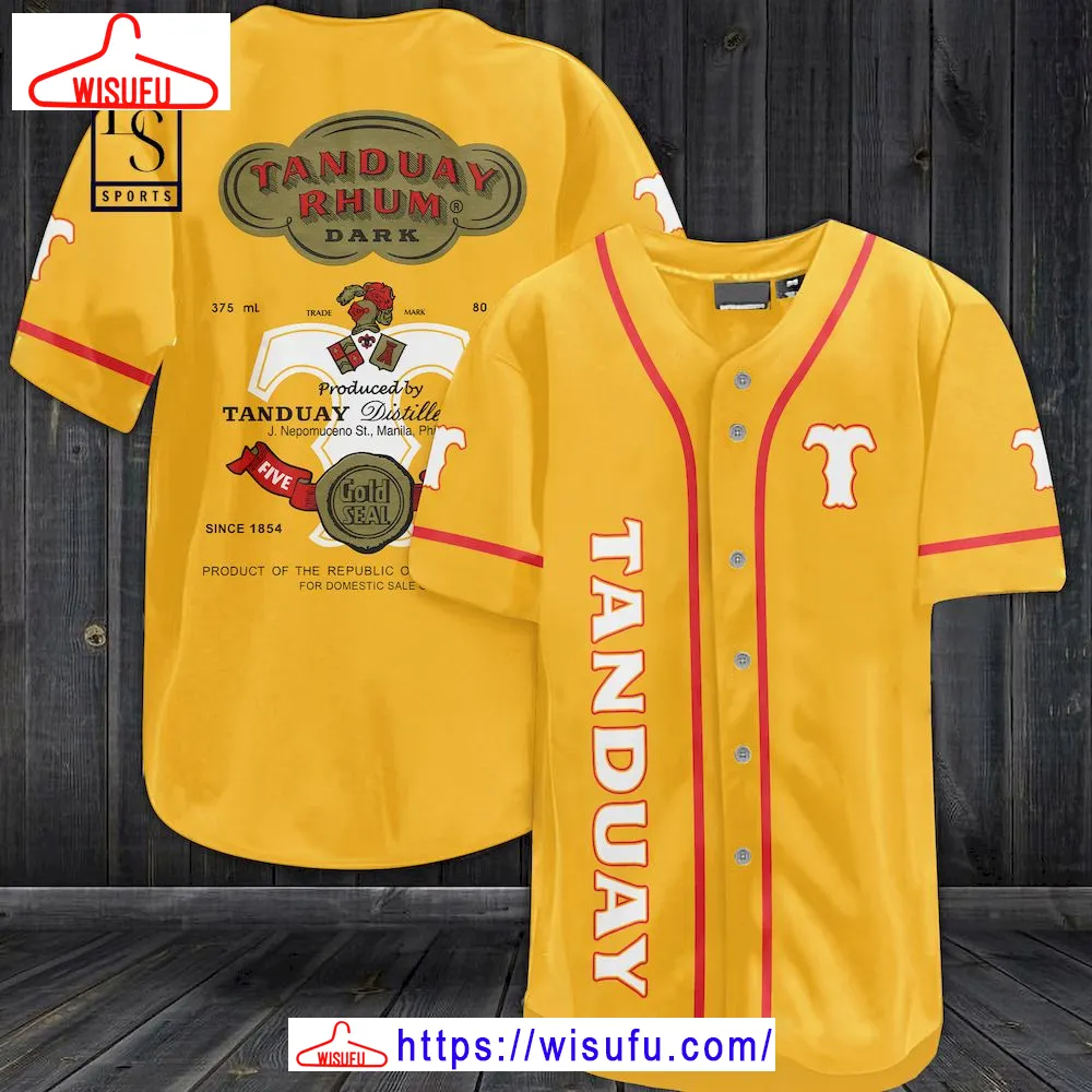 Tanduay Baseball Jersey, New Fashion Gifts