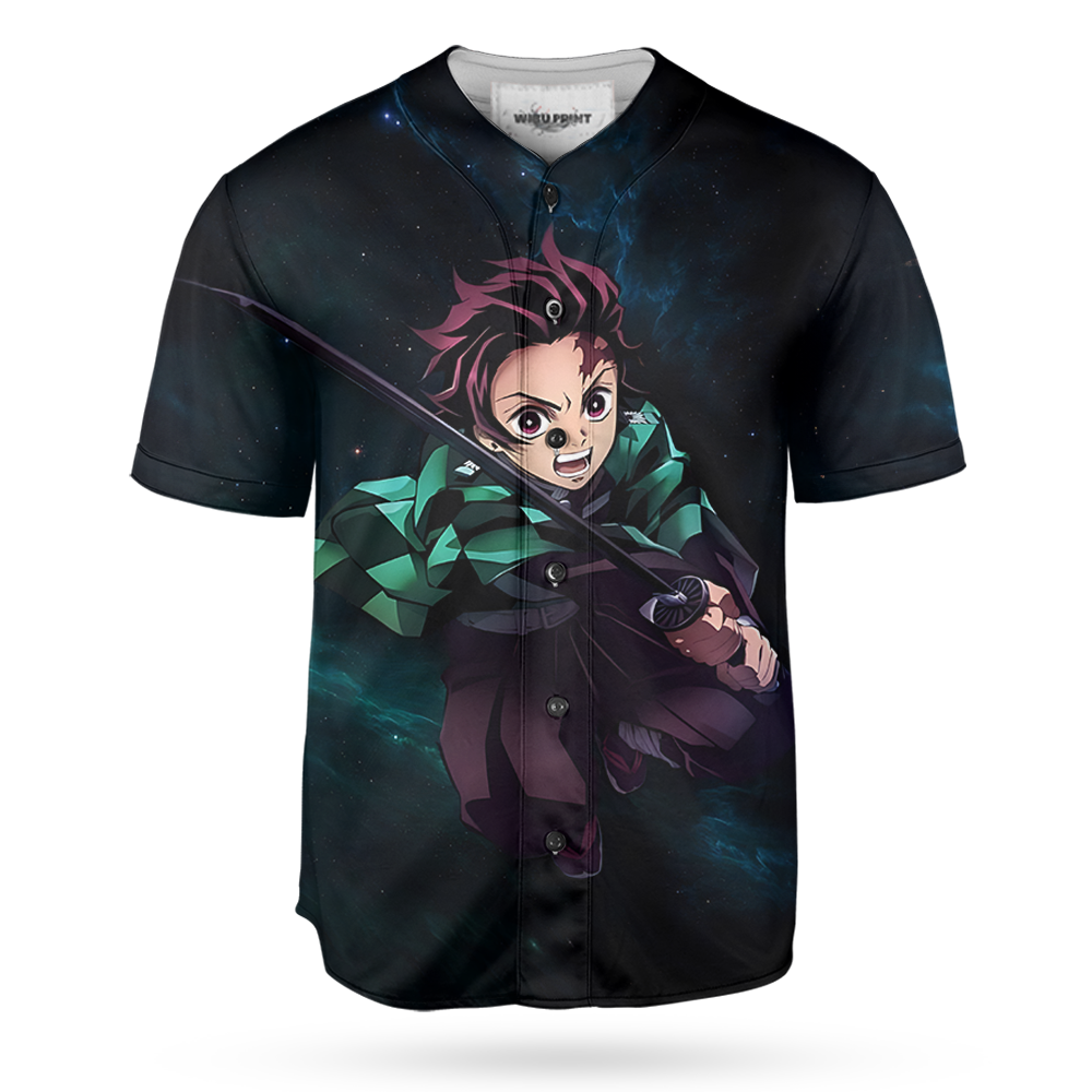 Tanjiro- Demon Slayer Baseball Jersey