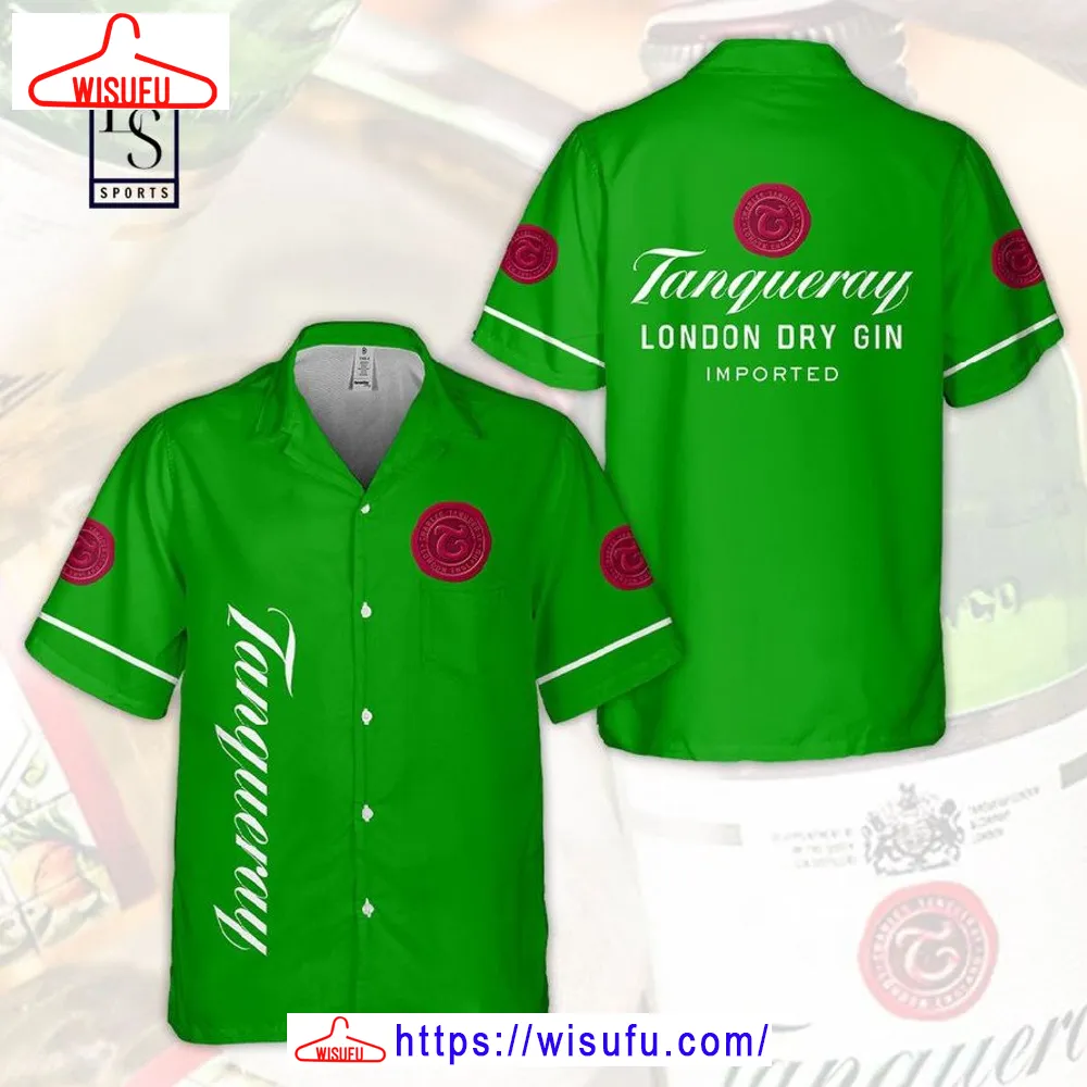 Tanqueray London Dry Gin Hawaiian Shirt, New Fashion Gifts