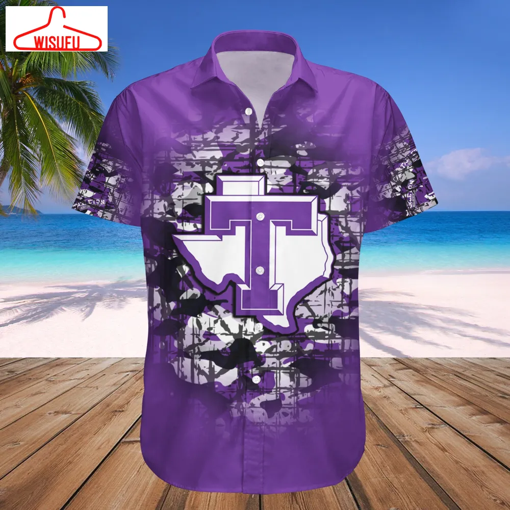 Tarleton State Texans Camouflage Vintage Hawaiian Shirt, New Fashion Gifts